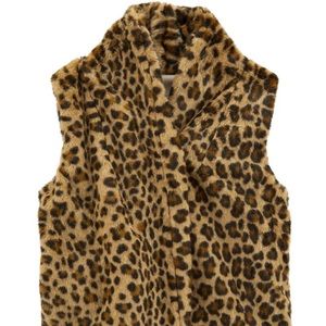 Carter’s Fur Leopard Vest